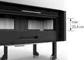 La Nordica Monoblocco 1300 - Piano Crystal Wkład kominkowy Kominek